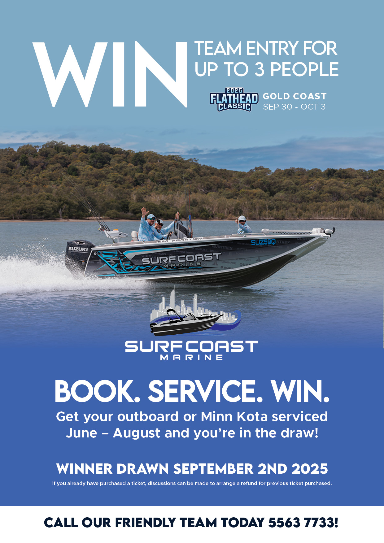Get Ready to WIN with Surf Coast Marine’s Classic Service Promotion!